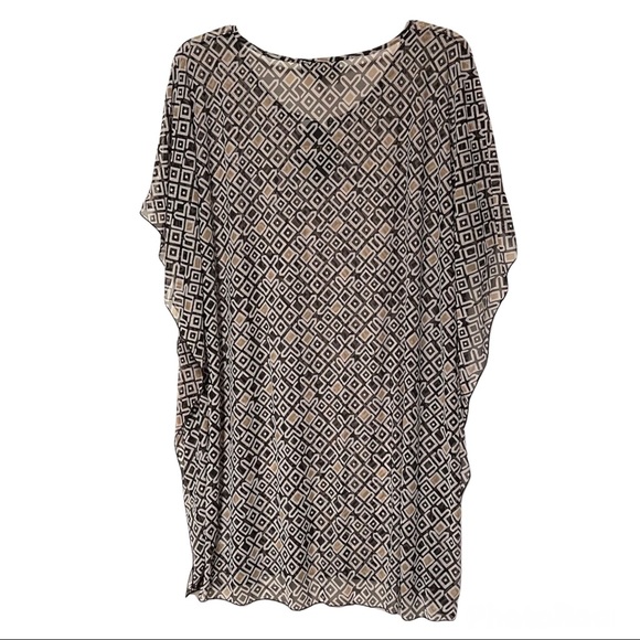 Athena Gold Coast Geo Tunic Cover-Up - Picture 3 of 8